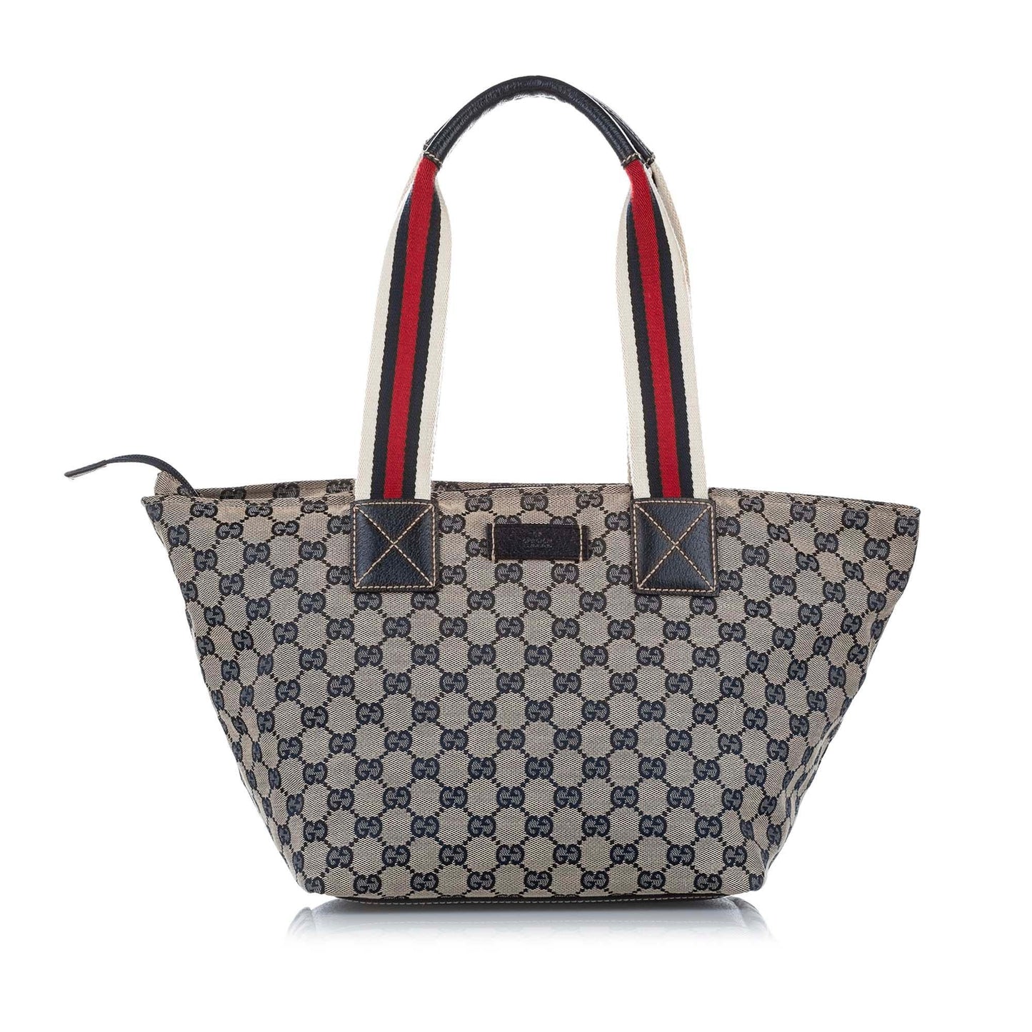 Gucci GG Canvas Web Tote Bag (SHG-16950)