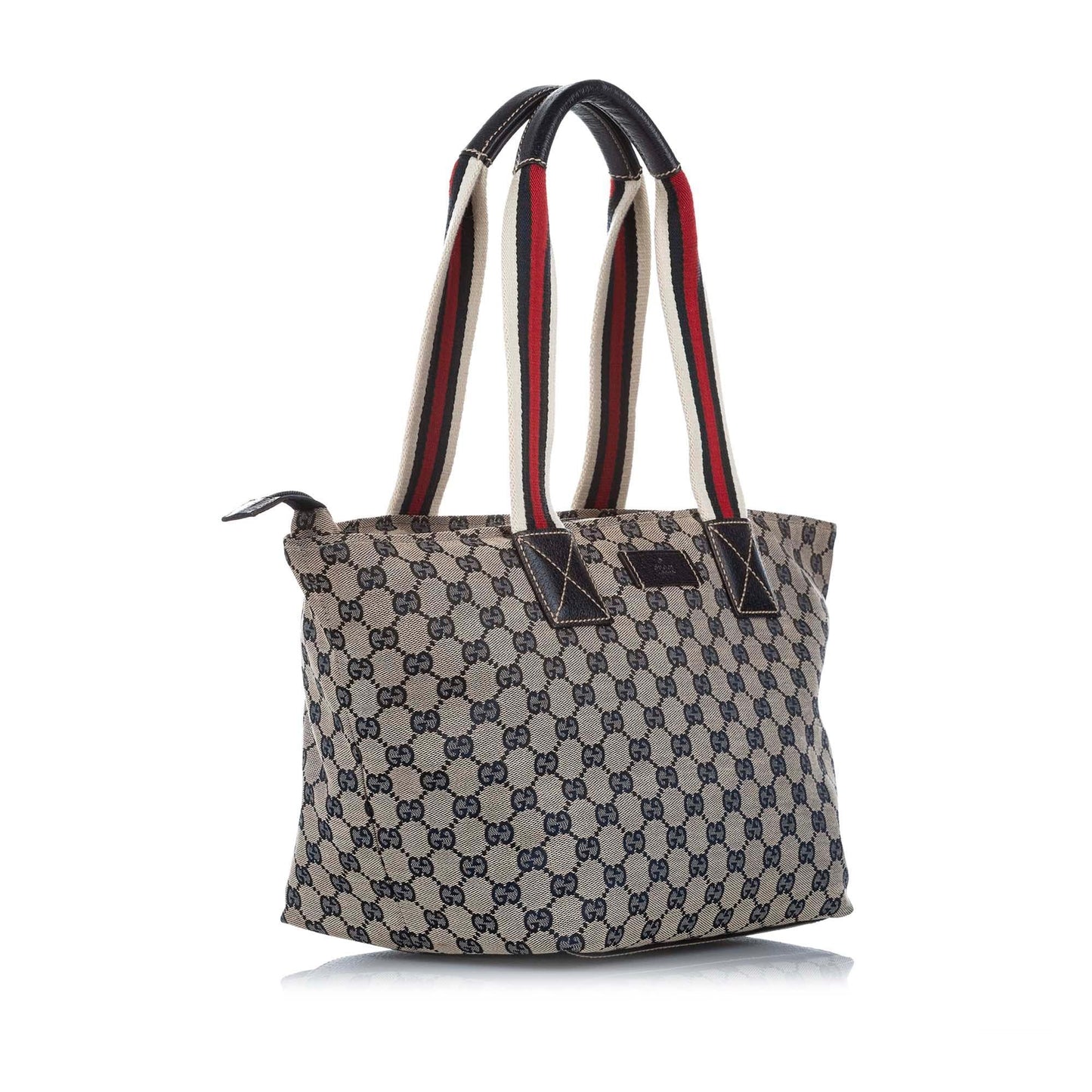 Gucci GG Canvas Web Tote Bag (SHG-16950)