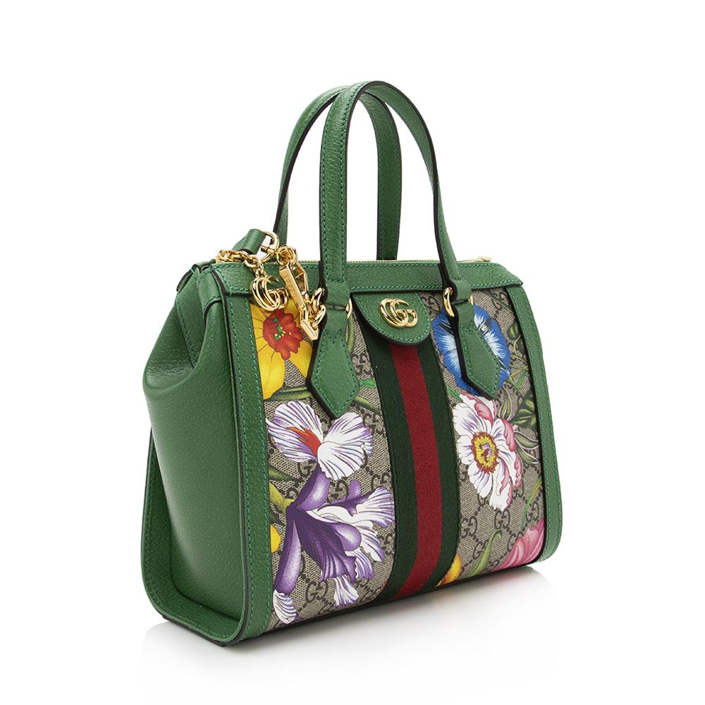 Gucci GG Flora Ophidia Small Tote (SHF-13445)