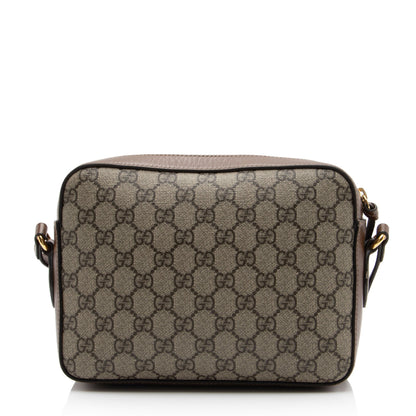 Gucci GG Supreme 1955 Horsebit Small Shoulder Bag (SHF-o9bVc1)