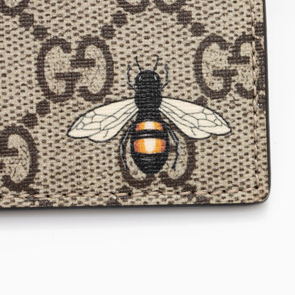 Gucci GG Supreme Bee Card Holder (SHF-ya4IYu)