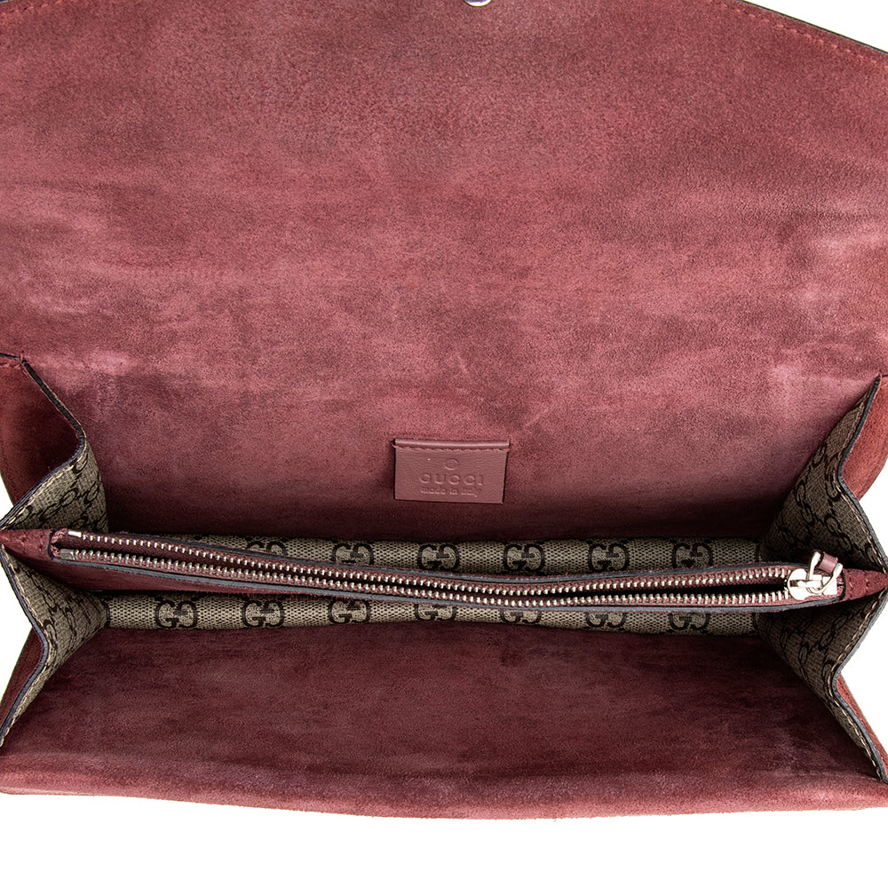 Gucci GG Supreme Blooms Dionysus Small Shoulder Bag