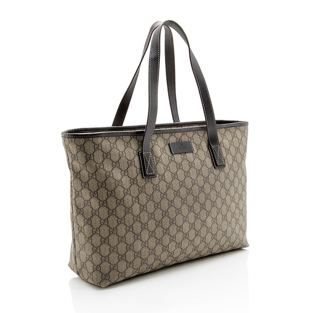 Gucci GG Supreme Classic Medium Tote (SHF-13457)