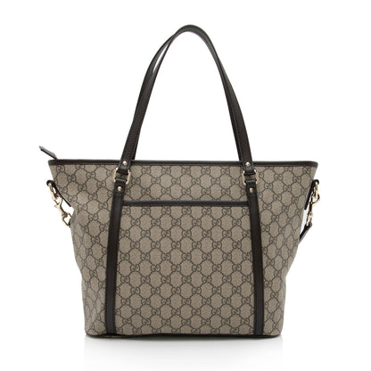 Gucci GG Supreme Convertible Tote (SHF-Y8E55b)