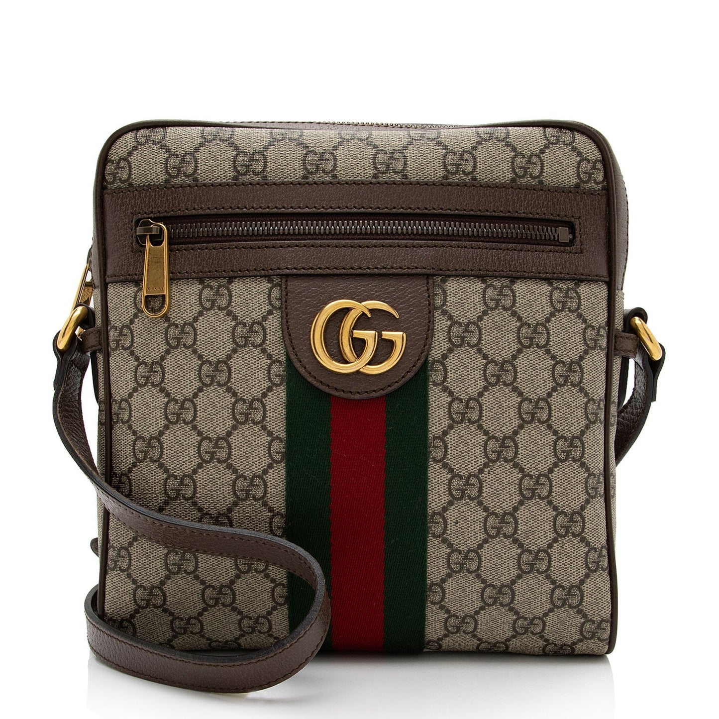 Gucci GG Supreme Ophidia Small Messenger Bag (SHF-re4xkM)