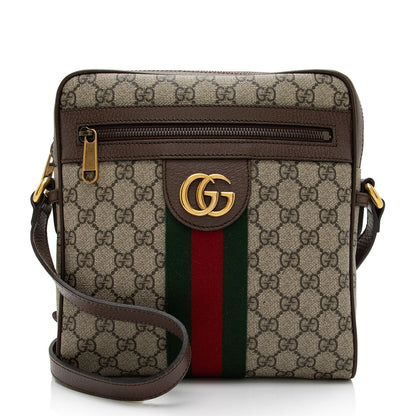 Gucci GG Supreme Ophidia Small Messenger Bag (SHF-re4xkM)