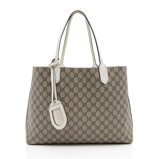 Gucci GG Supreme Reversible Medium Tote (SHF-13342)