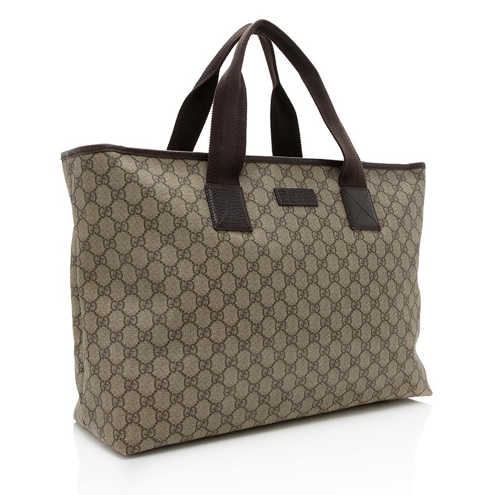 Gucci GG Supreme Travel Tote (SHF-13053)