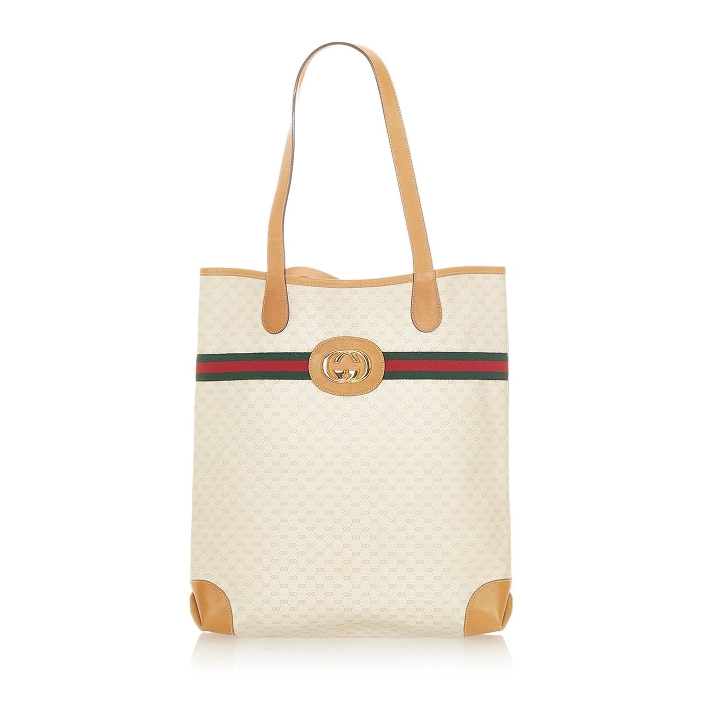 Gucci GG Supreme Web Tote Bag (SHG-19406)