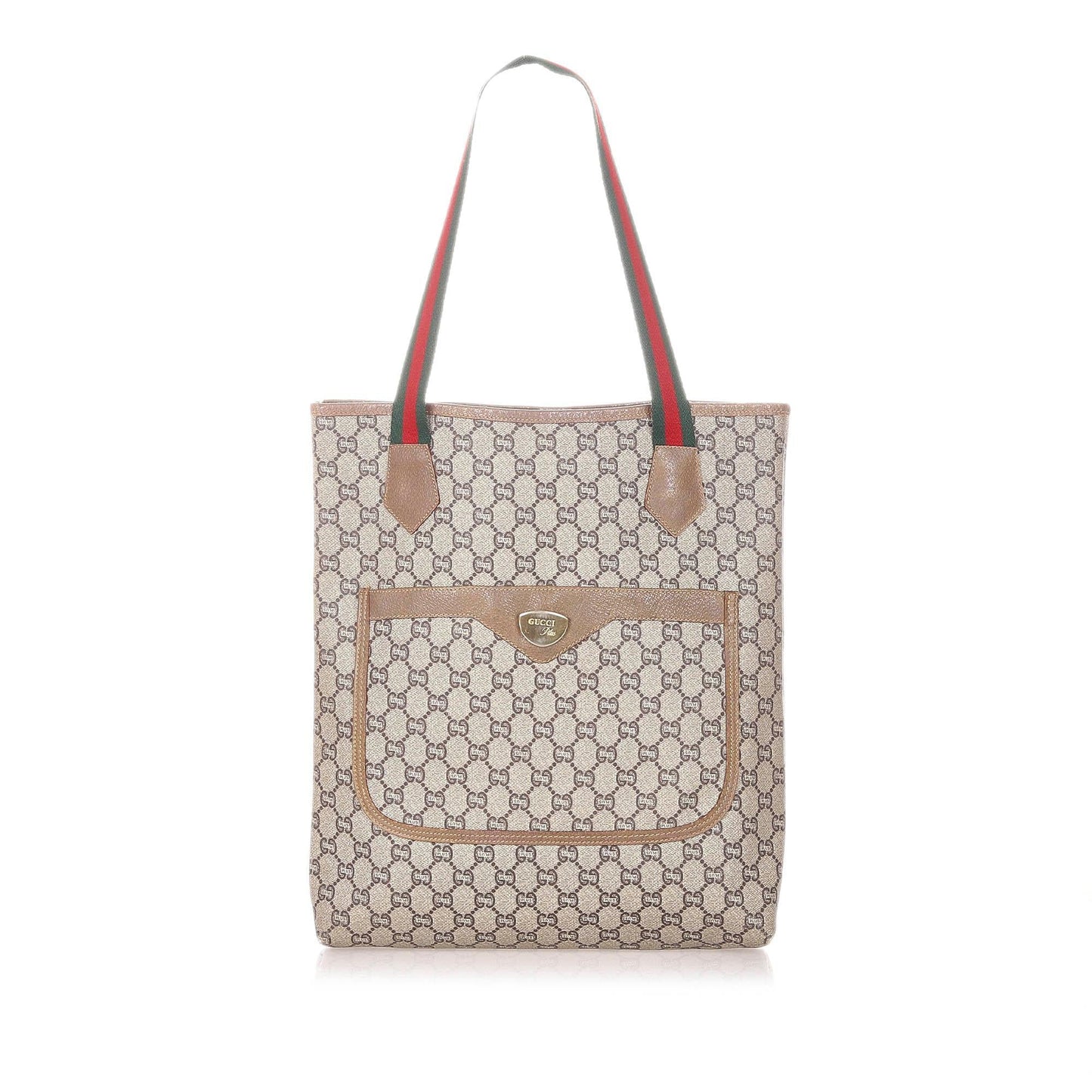 Gucci GG Supreme Web Tote Bag (SHG-20374)