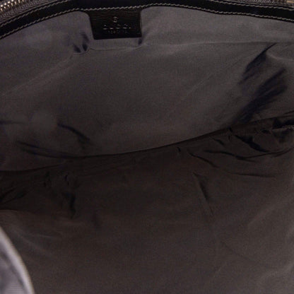 Gucci Gucci Ghost Drawstring Leather Backpack