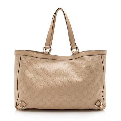 Gucci Guccisima Leather Abbey Large Tote