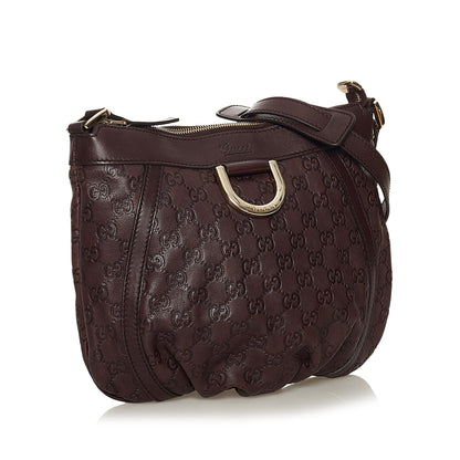 Gucci Guccissima Abbey D-Ring Crossbody Bag