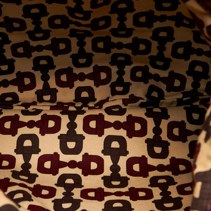 Gucci Guccissima Bamboo Indy Hobo Bag
