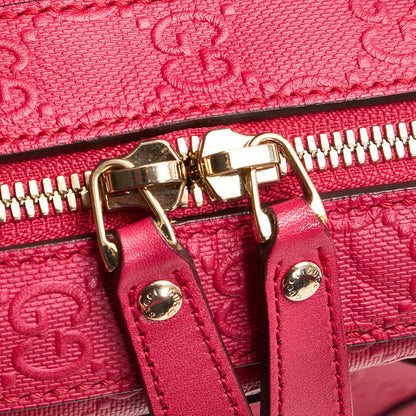 Gucci Guccissima Bright Leather Satchel