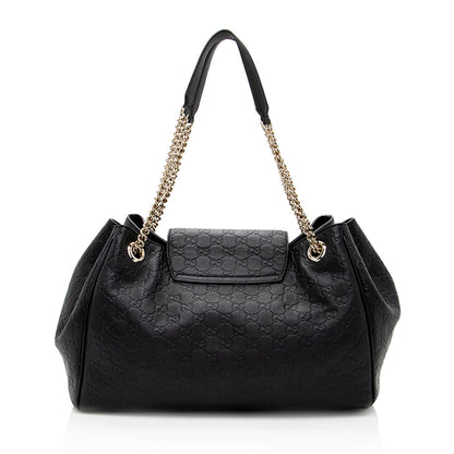 Gucci Guccissima Emily Large Shoulder Bag