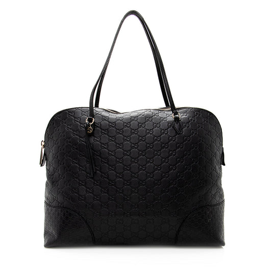 Gucci Guccissima Leather Bree Medium Tote