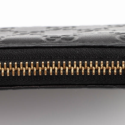 Gucci Guccissima Leather Zip Around Wallet (SHF-Vmk13c)