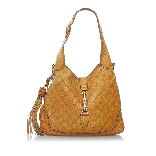 Gucci Guccissima New Jackie Satchel