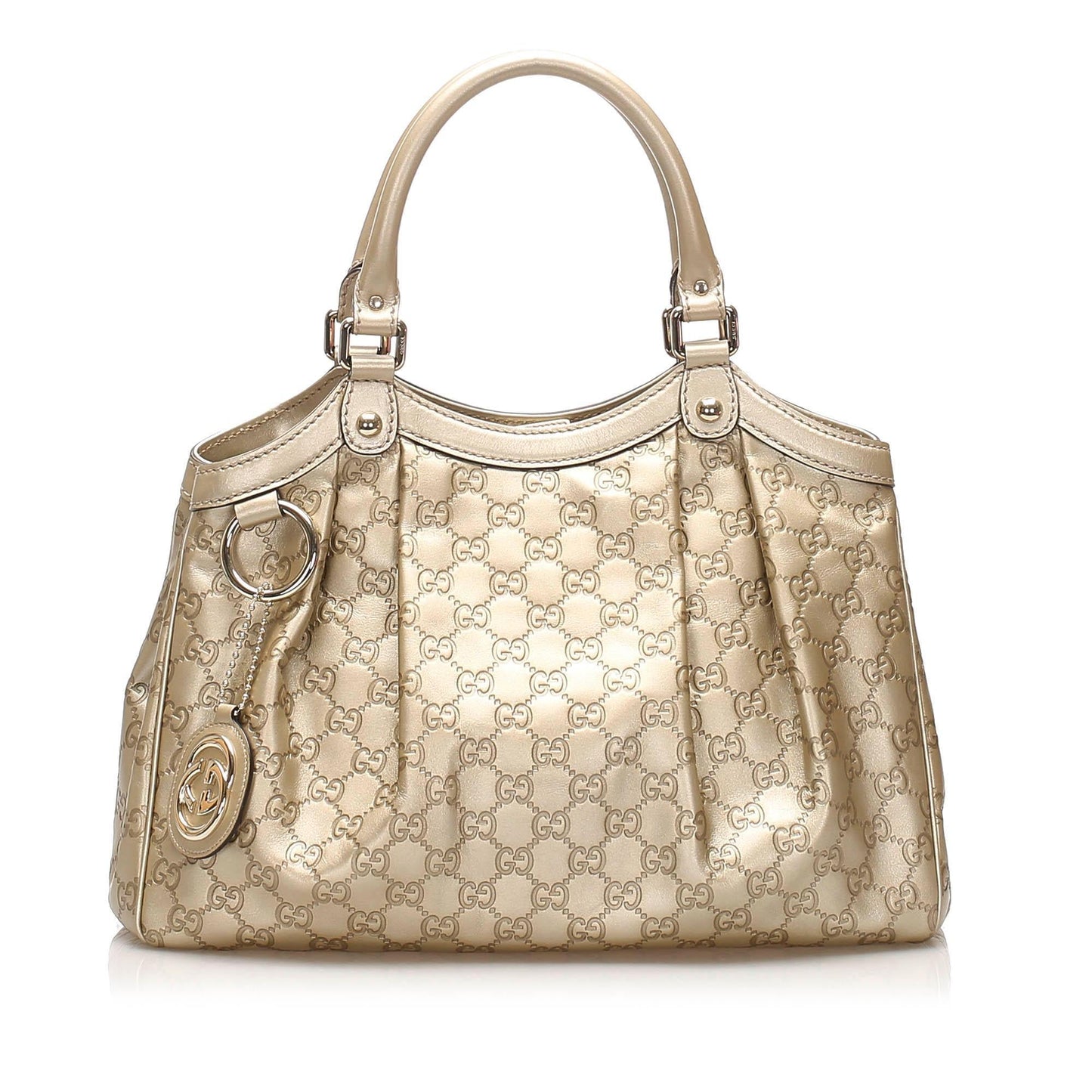 Gucci Guccissima Sukey Leather Tote Bag (SHG-11408)