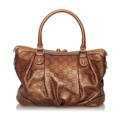Gucci Guccissima Sukey Satchel