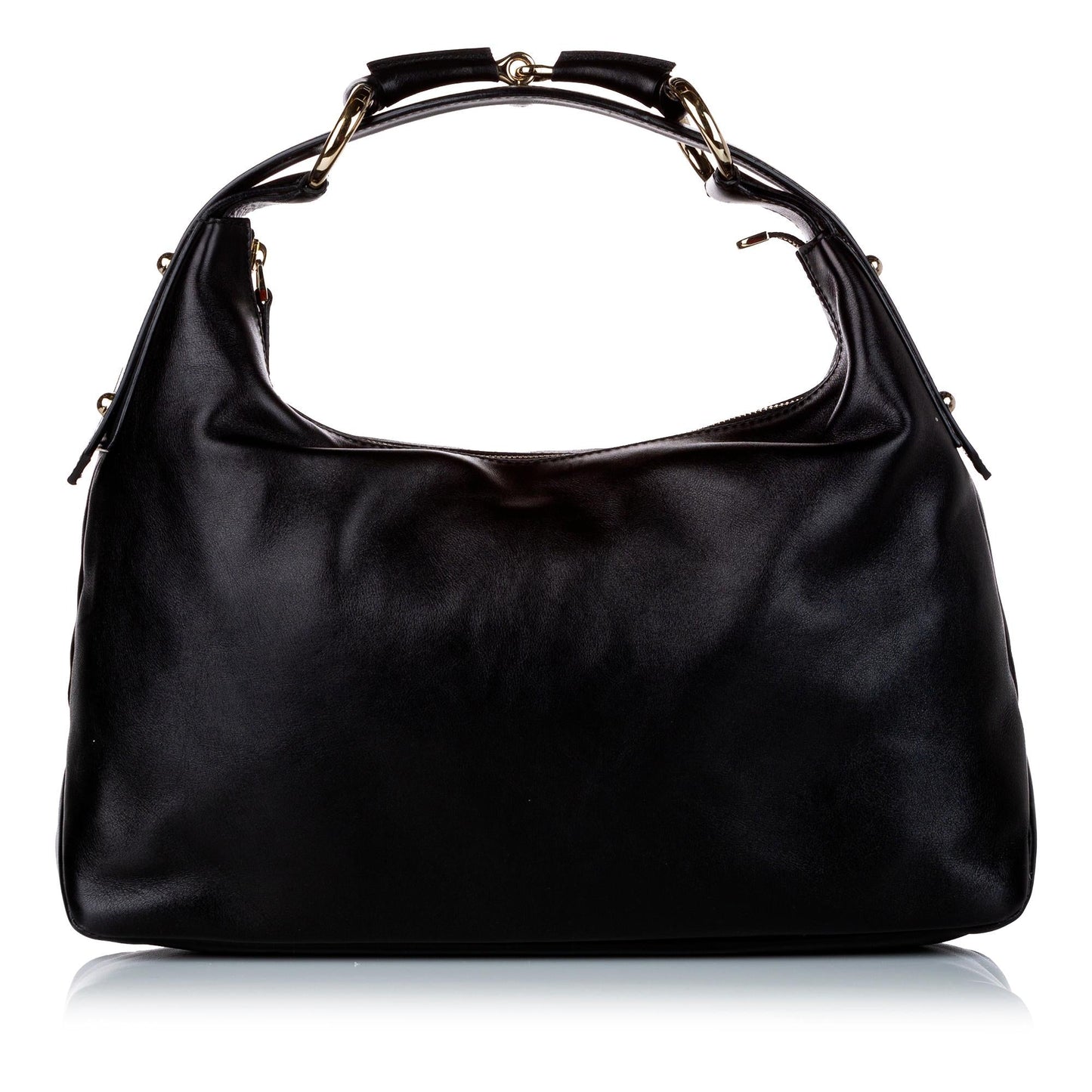 Gucci Horsebit Leather Shoulder Bag