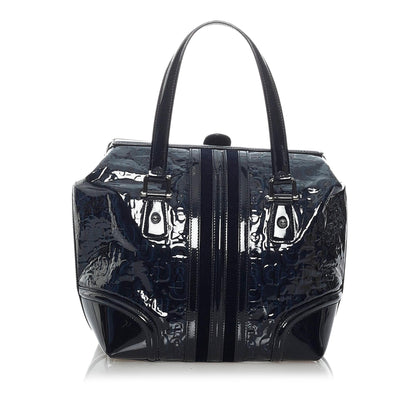 Gucci Horsebit Treasure Patent Leather Handbag