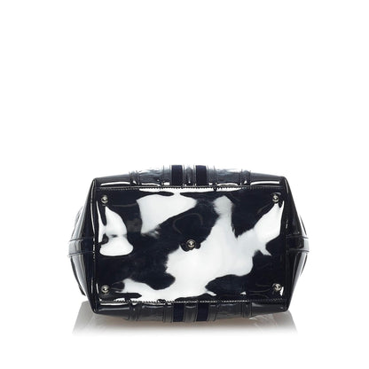 Gucci Horsebit Treasure Patent Leather Handbag