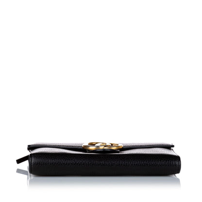 Gucci Interlocking G Chain Leather Crossbody Bag