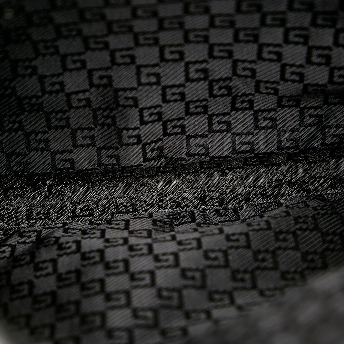 Gucci Jackie Canvas Shoulder Bag