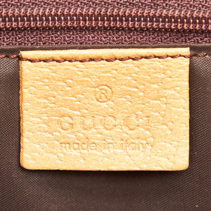 Gucci Jackie Canvas Shoulder Bag
