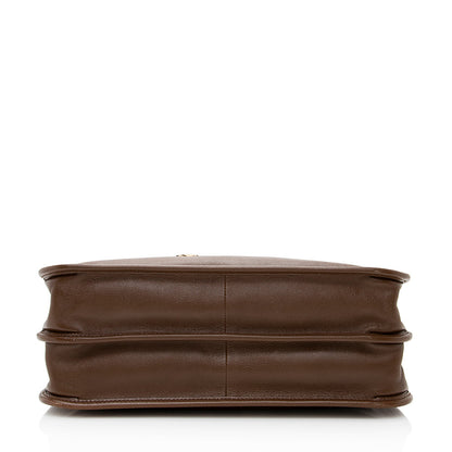 Gucci Leather 1955 Horsebit Medium Tote