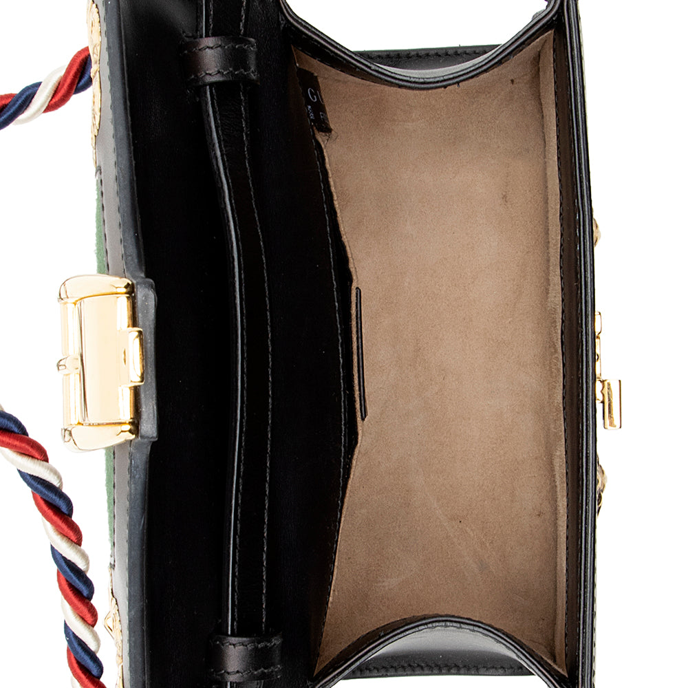 Gucci Leather Animal Studs Sylvie Mini Bag