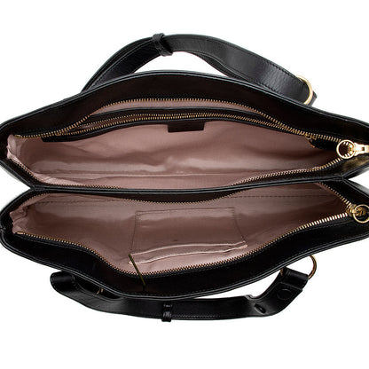 Gucci Leather Arli Large Top Handle Satchel - FINAL SALE