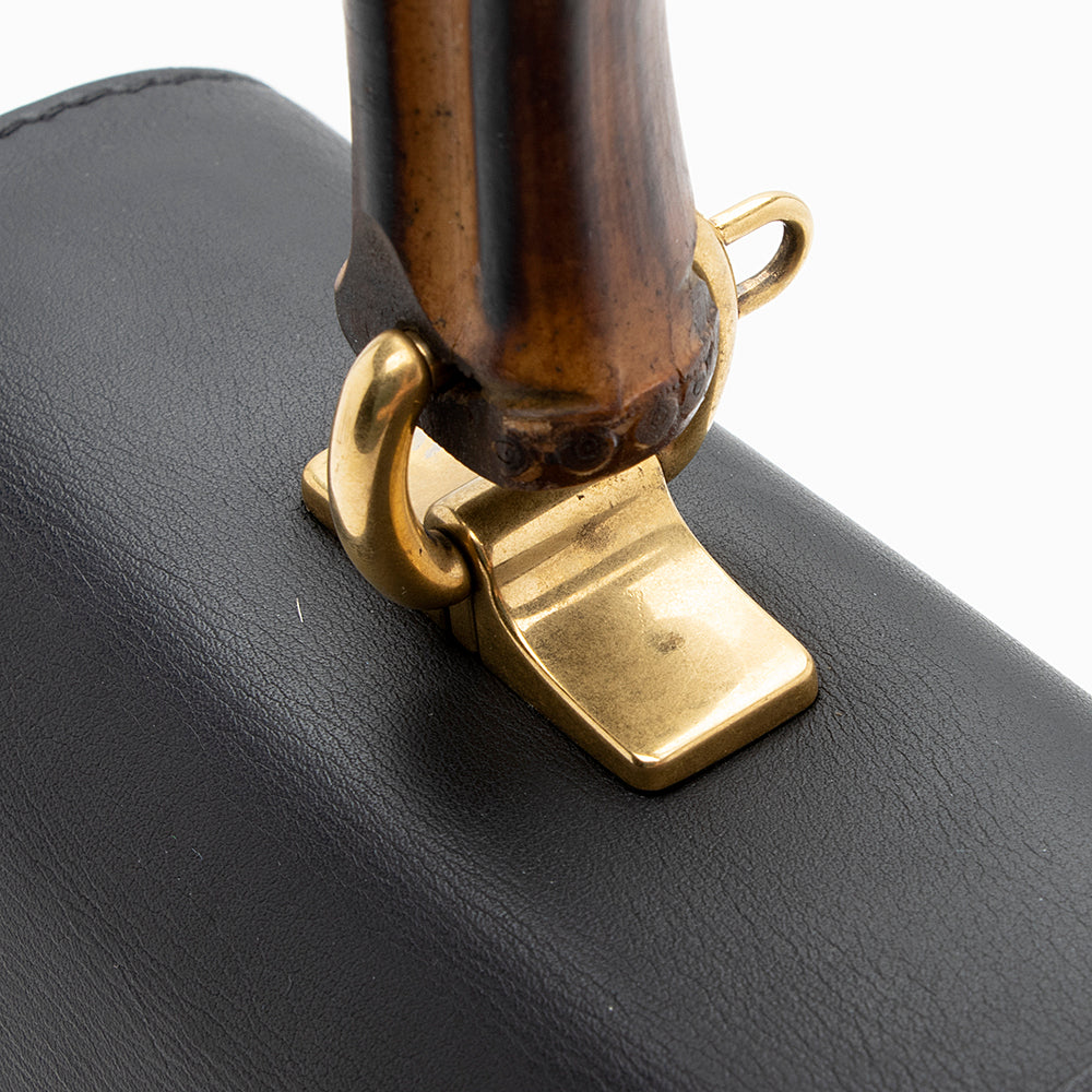 Gucci Leather Borsa Dionysus Large Top Handle Bag