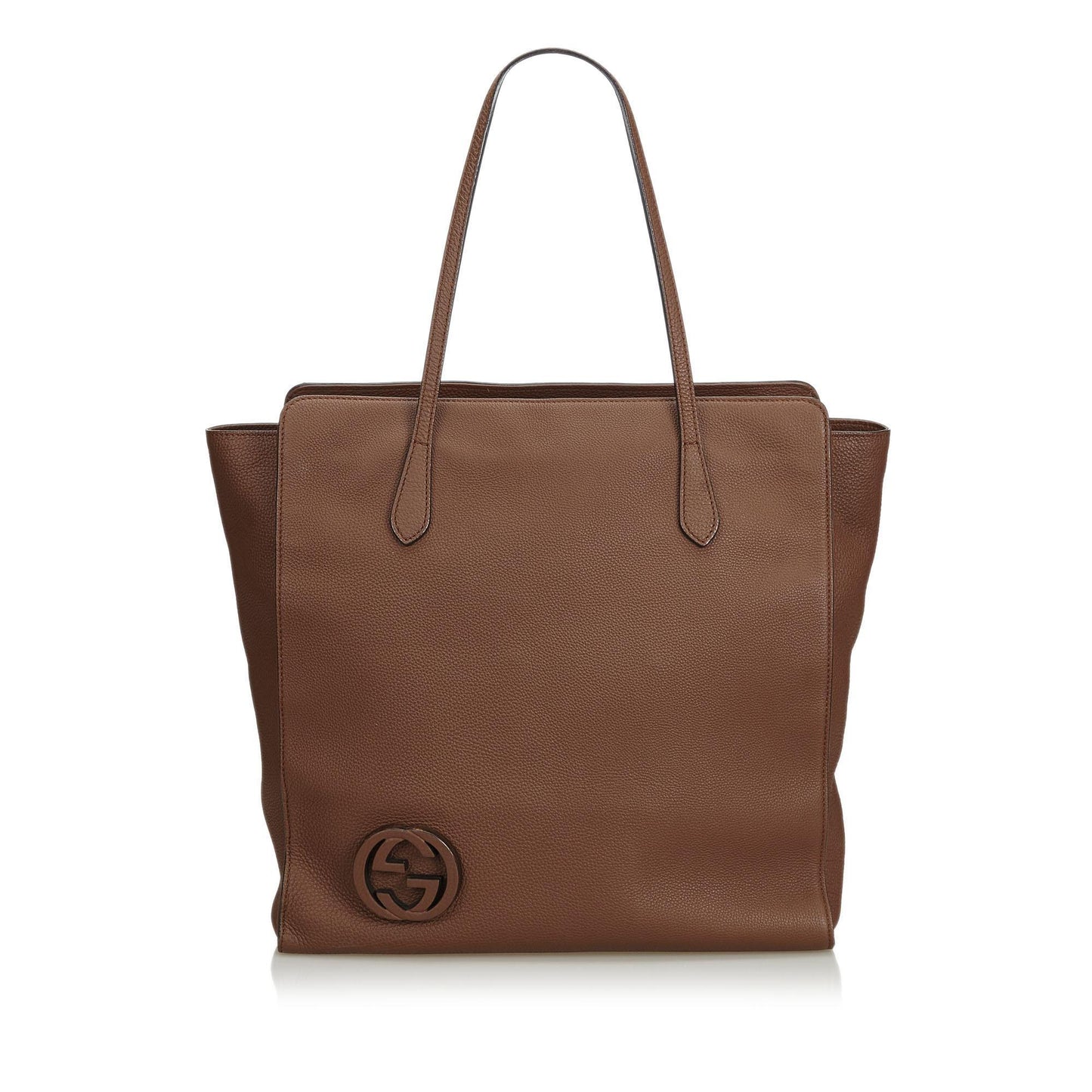 Gucci Leather GG Tote  (SHF-12170)