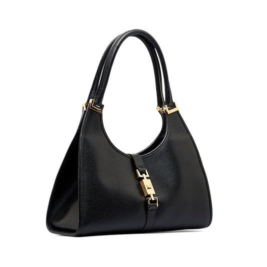 Gucci Leather Jackie Bardot (SHG-KlHlGu)