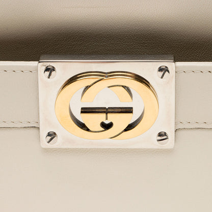 Gucci Calfskin Interlocking G Top Handle Bag (SHF-sjQV4q)