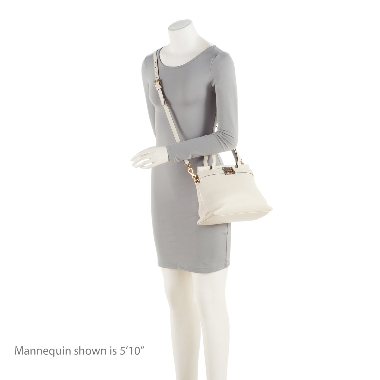 Gucci Calfskin Interlocking G Top Handle Bag (SHF-sjQV4q)