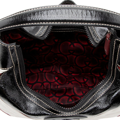 Gucci Leather Snow Glam Hobo