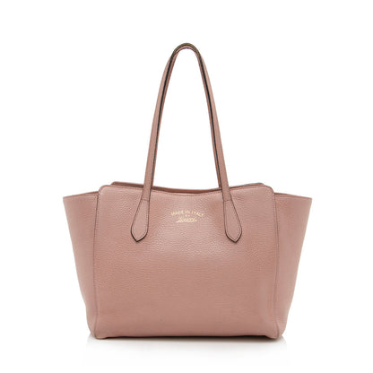 Gucci Leather Swing Small Tote - FINAL SALE