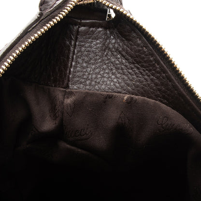 Gucci Leather Web Heritage Horsebit Large Hobo (SHF-mg2vZO)