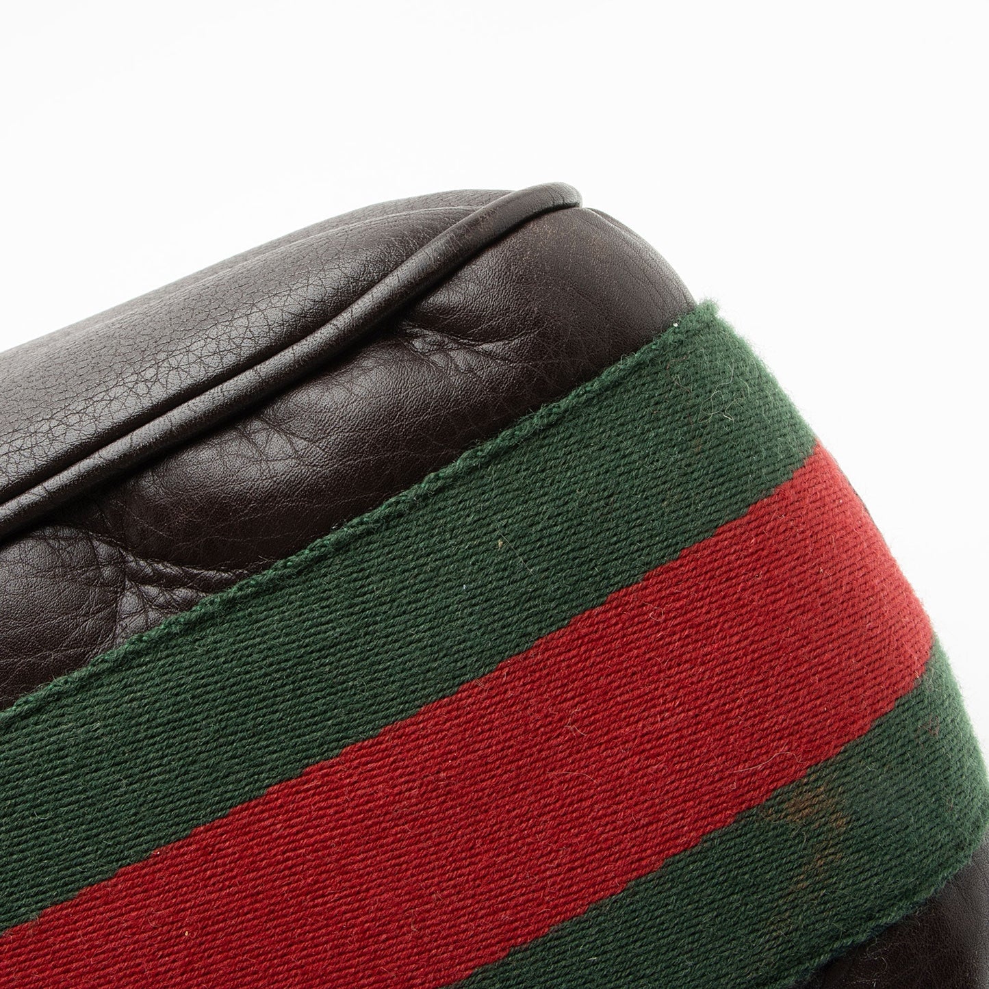 Gucci Leather Web Heritage Horsebit Large Hobo (SHF-mg2vZO)