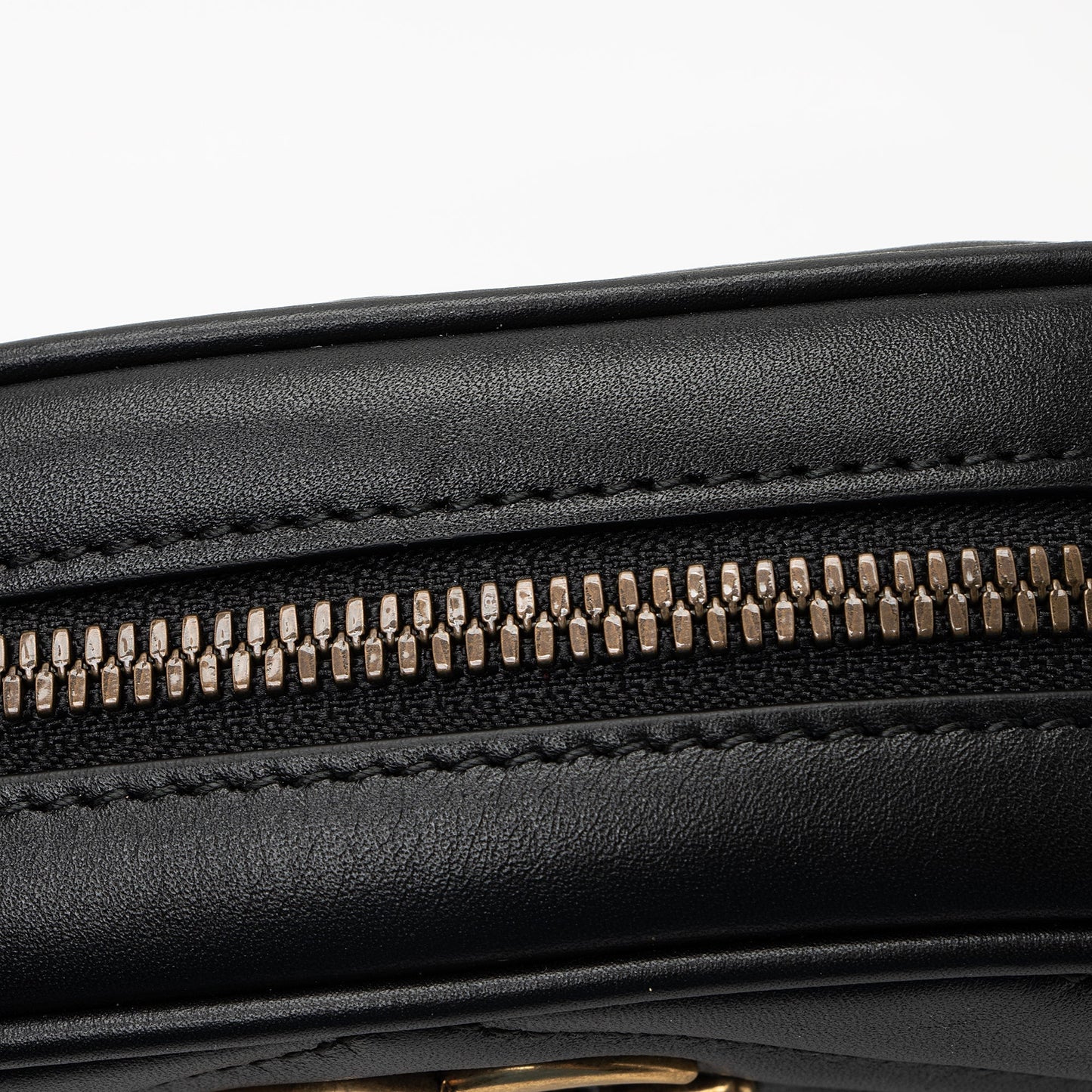 Gucci Matelasse Leather GG Marmont Belt Bag - Size 34 / 85