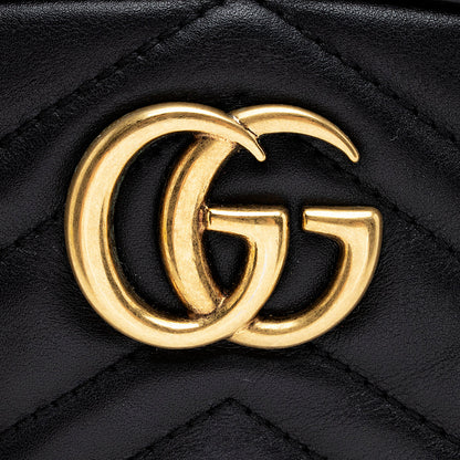 Gucci Matelasse Leather GG Marmont Belt Bag - Size 95