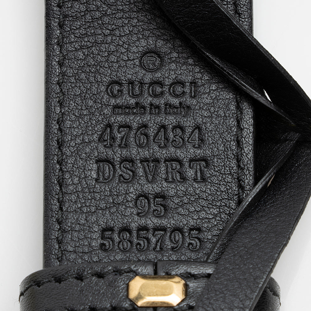 Gucci Matelasse Leather GG Marmont Belt Bag - Size 95
