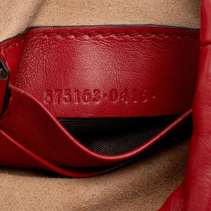 Gucci Matelasse Leather GG Marmont Mini Bucket Bag (SHF-T9mlN1)