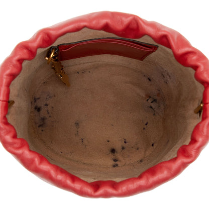 Gucci Matelasse Leather GG Marmont Mini Bucket Bag (SHF-T9mlN1)