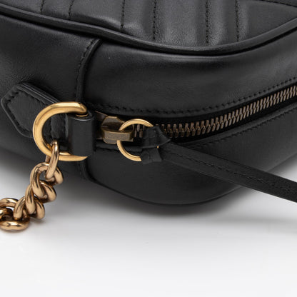 Gucci Matelasse Leather GG Marmont Small Shoulder Bag (SHF-yWuLoN)