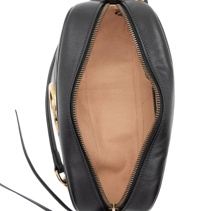 Gucci Matelasse Leather GG Marmont Small Shoulder Bag (SHF-yWuLoN)